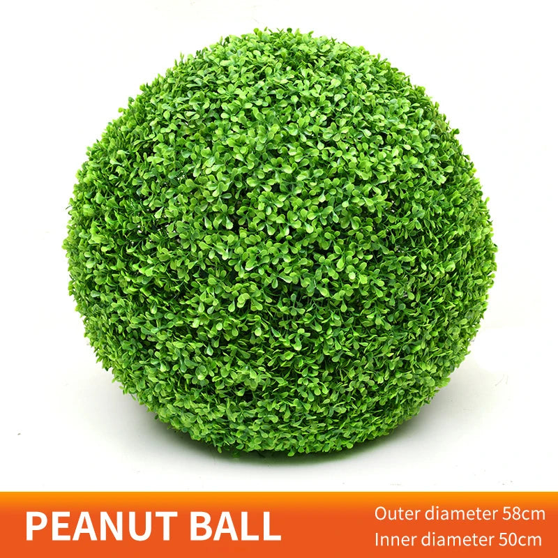 Artificial Plant Green Grass Ball Plant Decoration