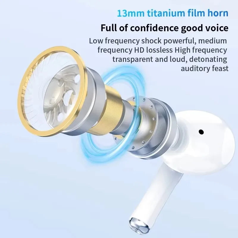 Tideboom W01 TWS Max Wireless Bluetooth Earphones Ear Earbuds Sport Noise Cancelling Headset For iPhone Android Headphone