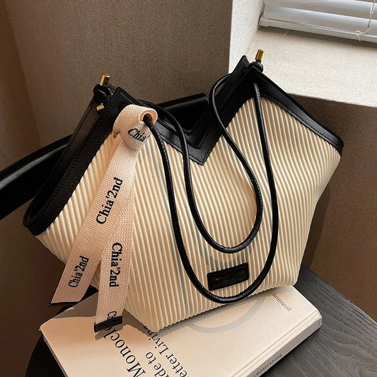 Women's Big Shoulder Tote Bag Casual All-match Canvas