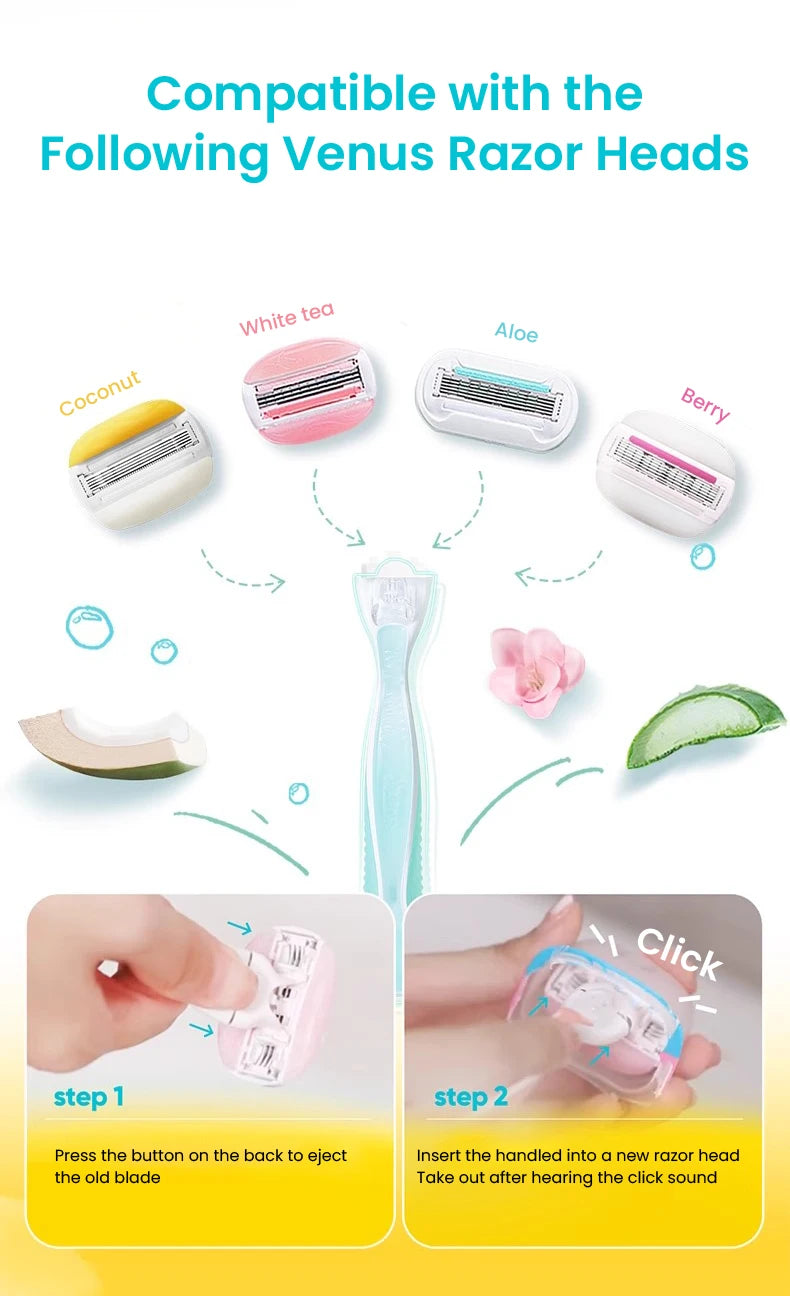 Gillette Venus Women‘s Razor Hair Removal Knife for Women Multiple Specifications to Choose