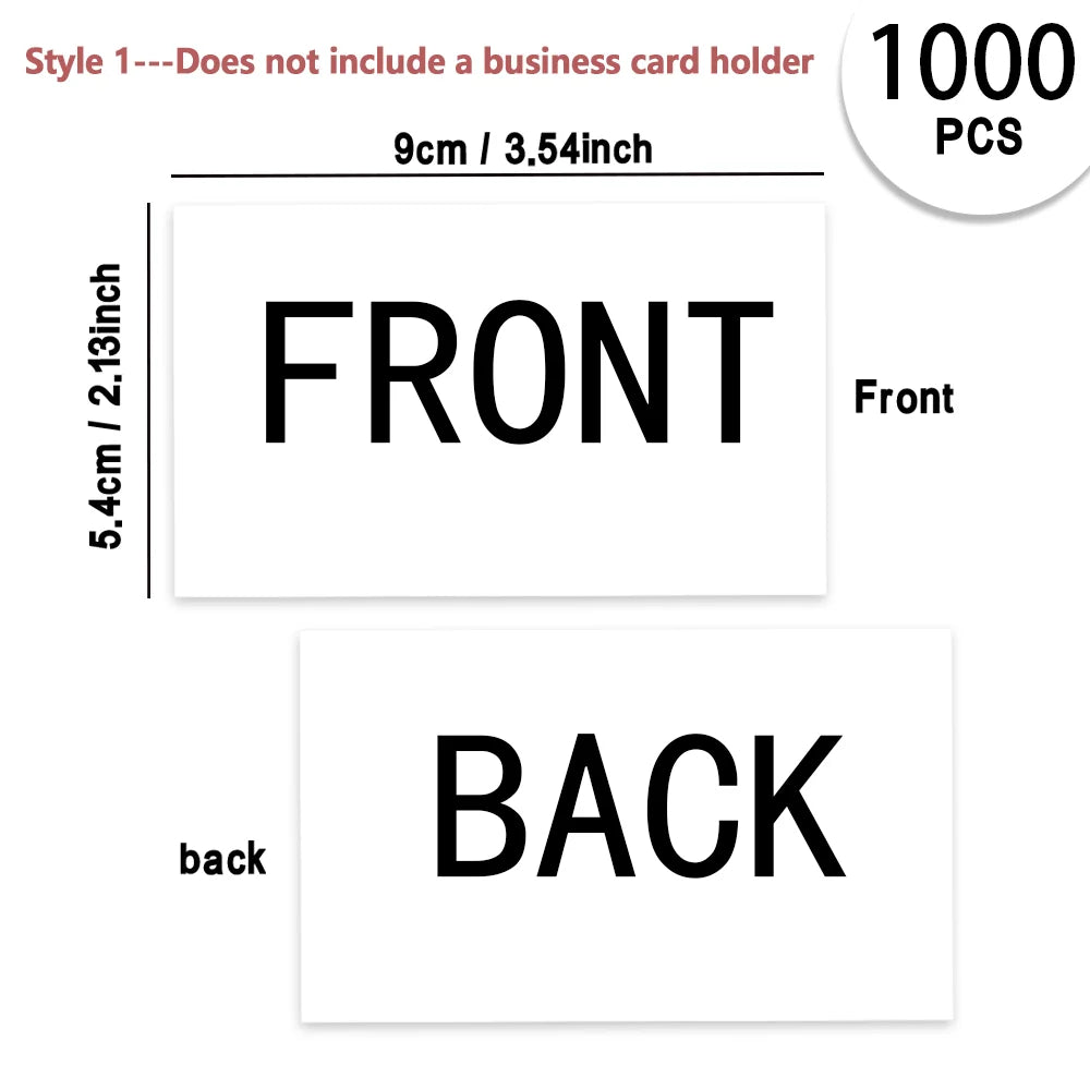 200pcs, Custom Business Cards/Cards, Business Cards, Desktop Business Cards, Thank You Cards, Business Cards, Waterproof Surface
