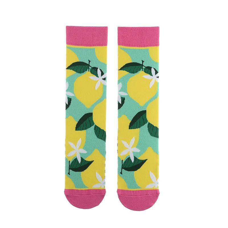 Fashion Colorful Spring Autumn Women's Socks