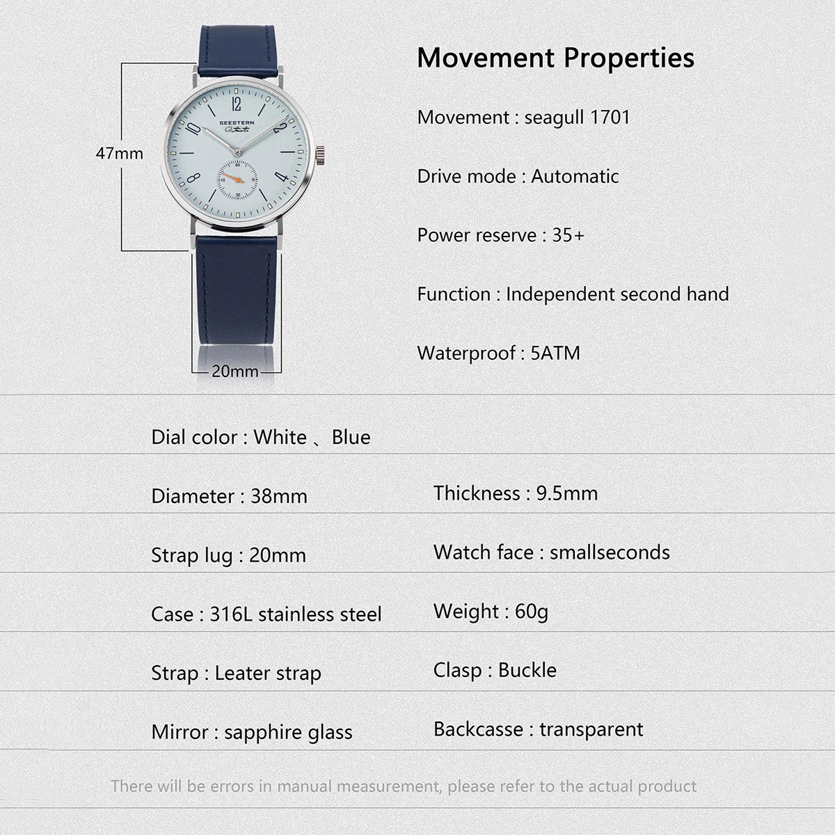 Men's Ultra-Thin Automatic Dress Watch – Stainless Steel Business Watch
