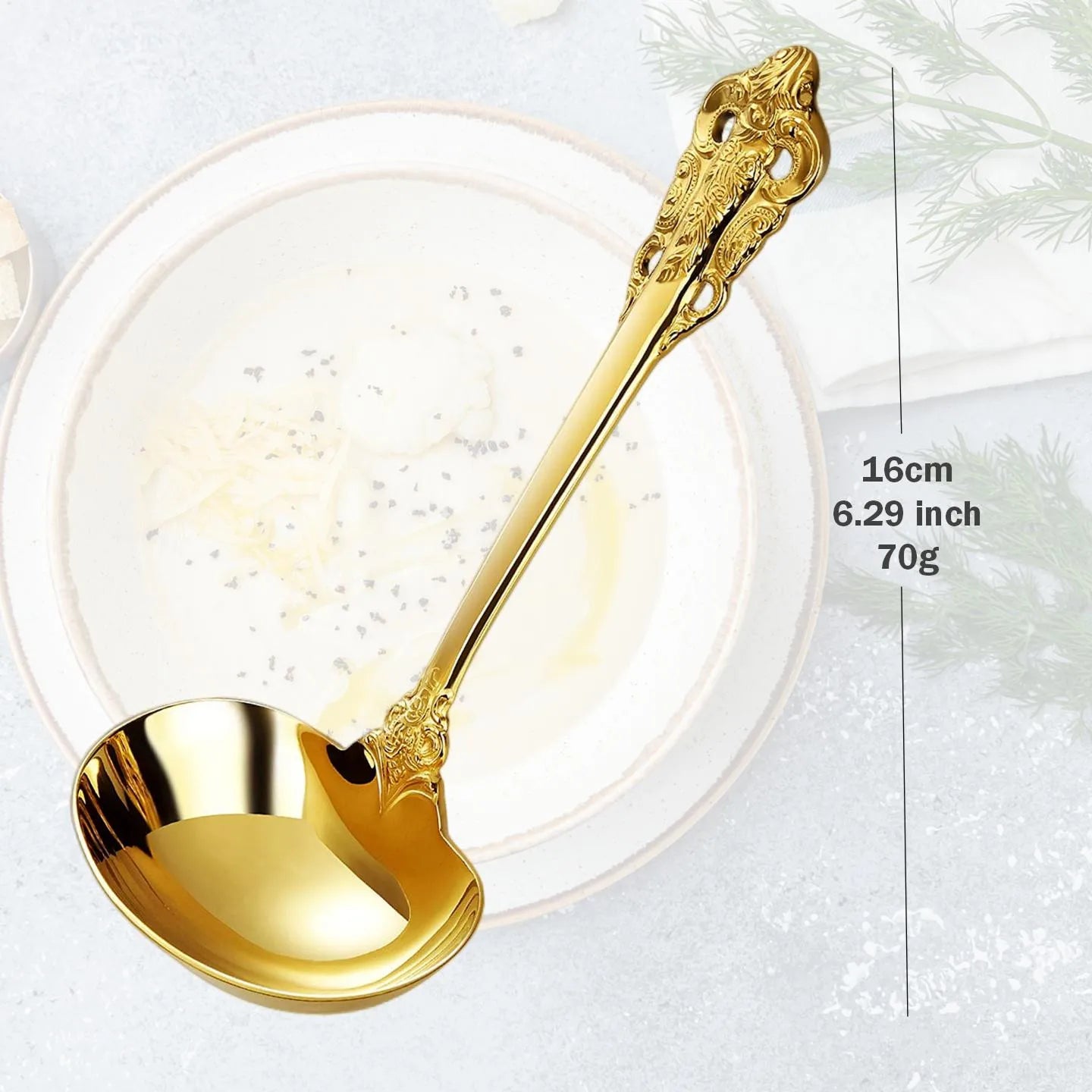 2/3/4/5/6 pieces 6.29 inch mini gravy sauce ladle for mixing and stirring Cereal Sauce Gravy Condiment non cooking soup ladle