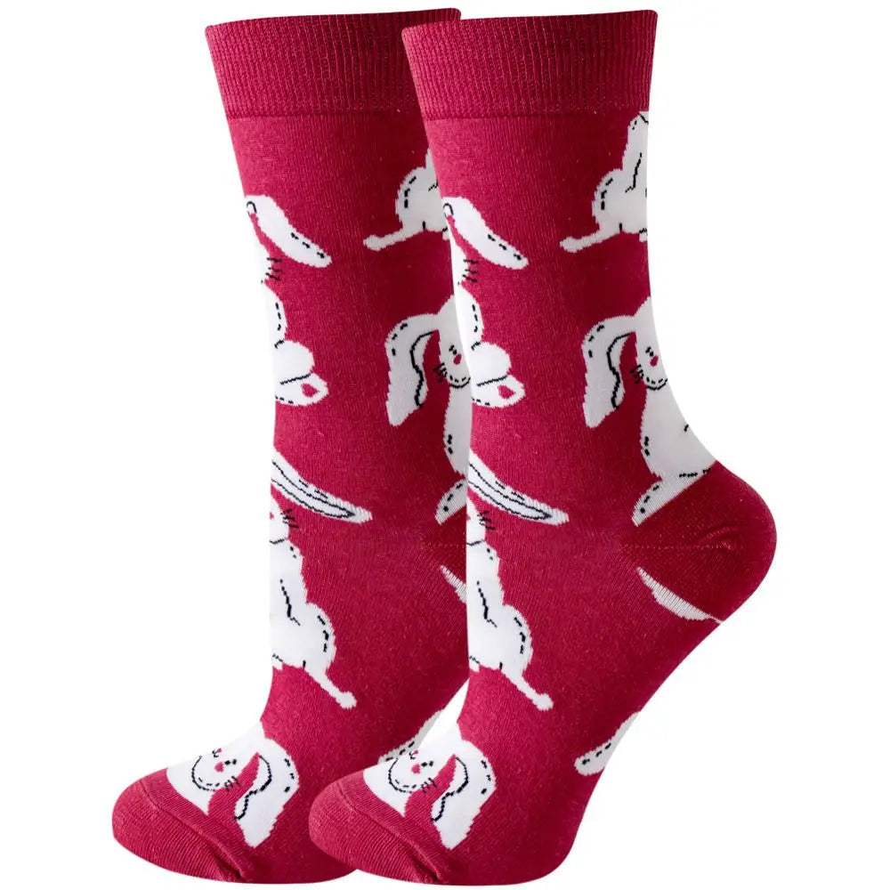 Fashion Colorful Spring Autumn Women's Socks