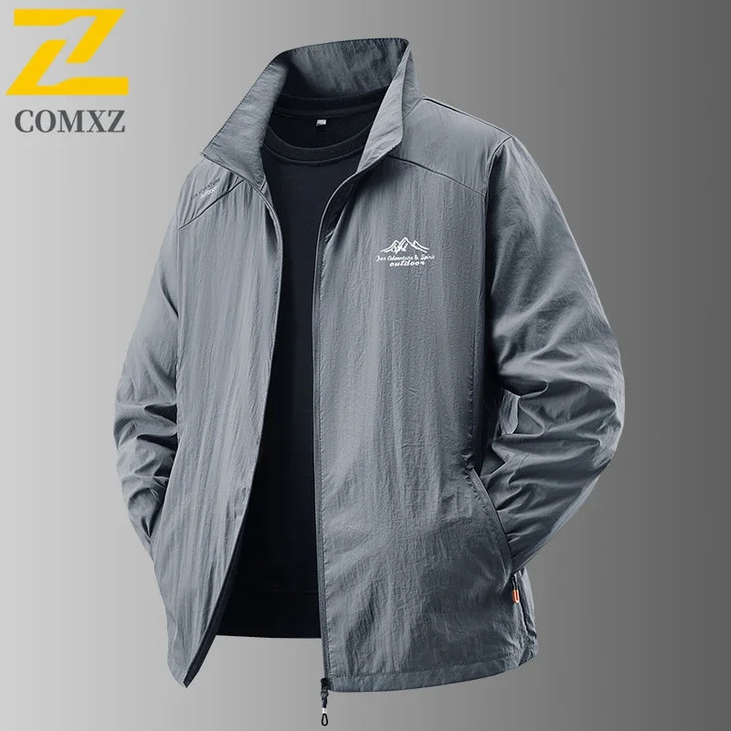Men's Summer Ice Silk Ultra-Light Thin Jacket Breathable