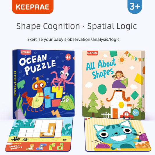 Kids Shape Recognition Jigsaw Puzzle