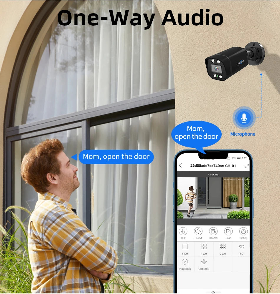 Hiseeu 4CH 8CH 5MP AHD CCTV Camera System Kit Home Waterproof Surveillance Bullet Analog Cameras for DVR Guard Live