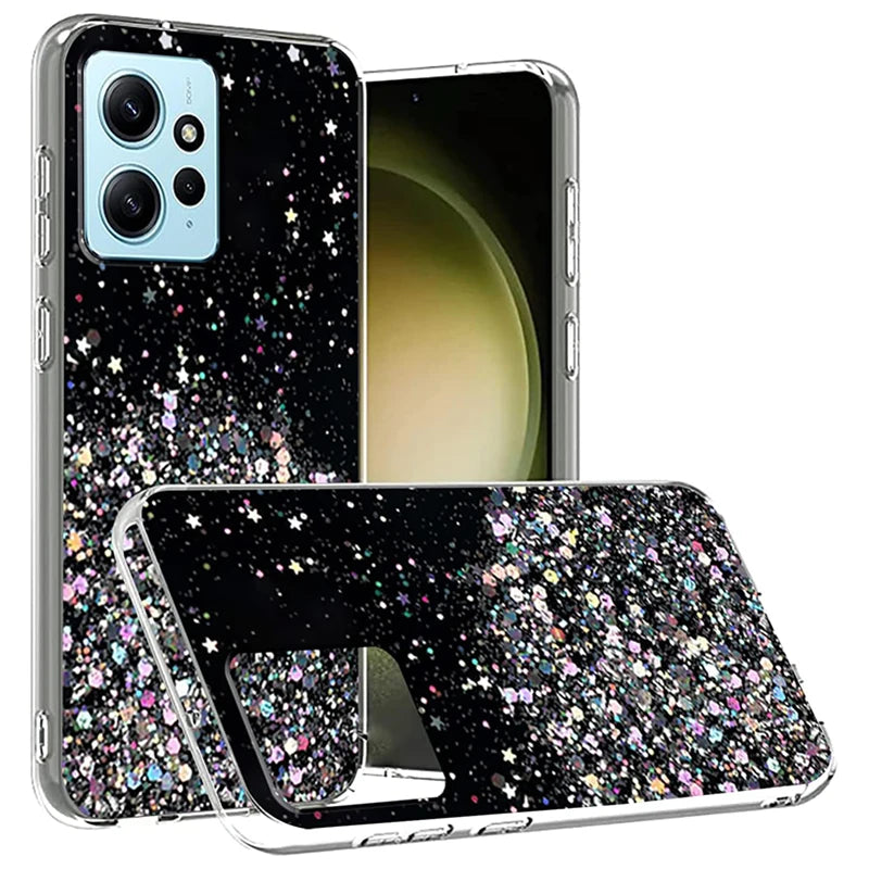 Luxury Glitter Silicone Phone Case Cover
