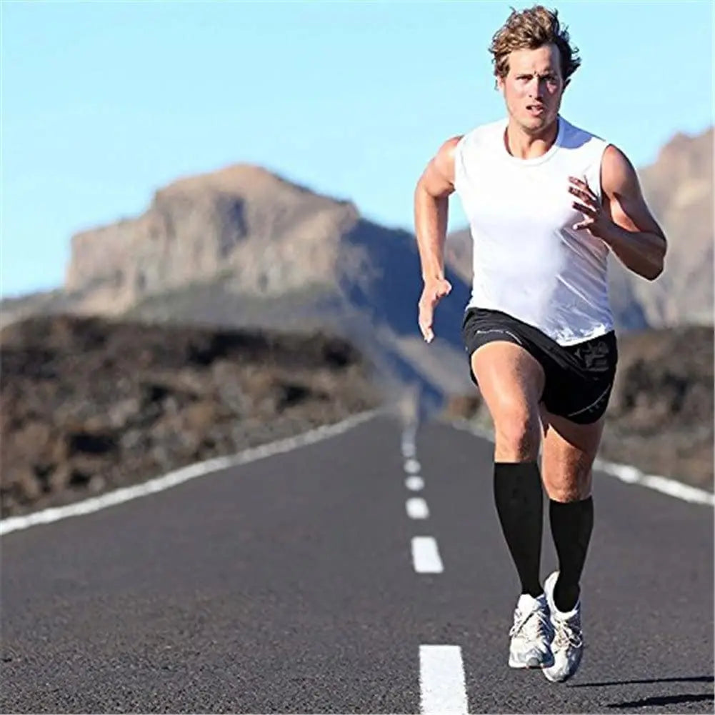 5 Pairs Compression Socks Women Medical Varicose Socks Diabetes Nurse Sports Socks Running Bicycle Basketball Football 20-30mmgh