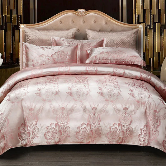 European Soft Fabric Luxury Duvet Cover Set - 3pcs