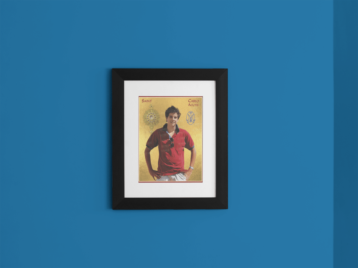 St. Carlo Acutis Icon Print | Various Sizes