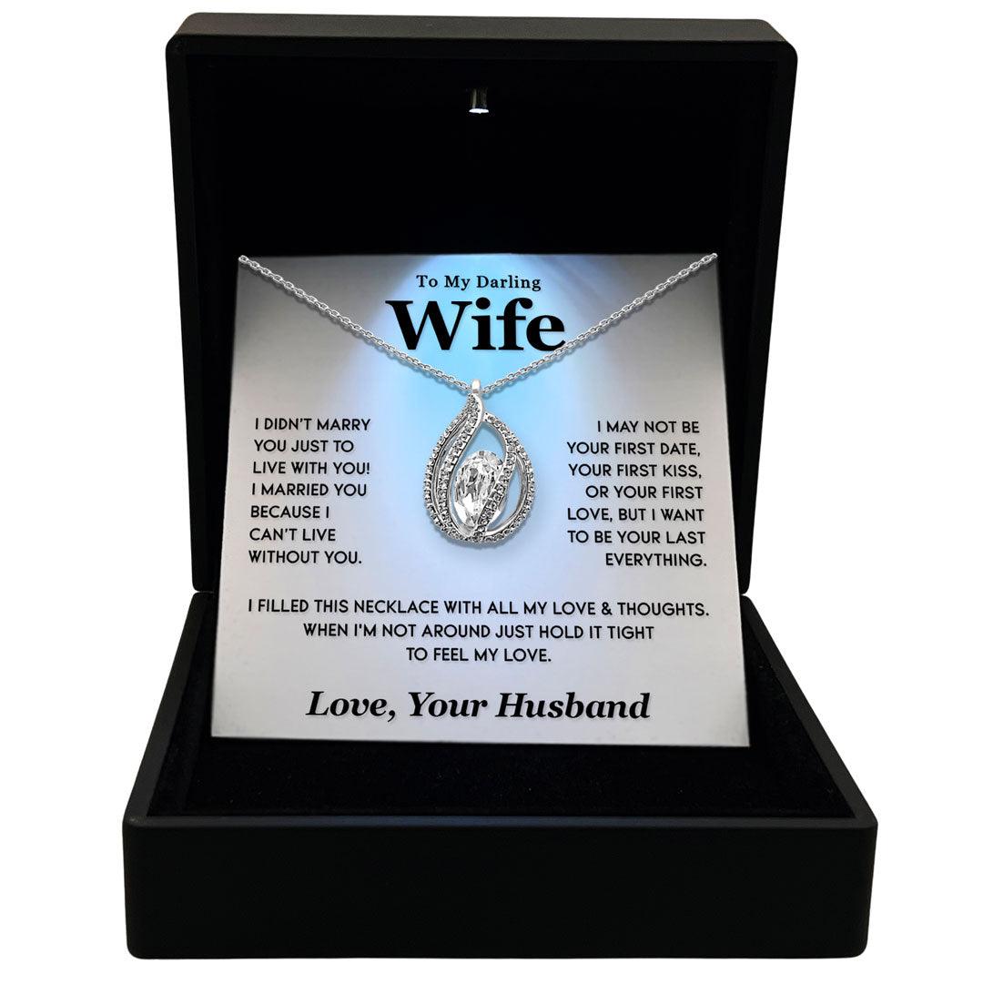 Swarovski Birdcage Necklace - a Heartfelt Gift for Your Darling Wife