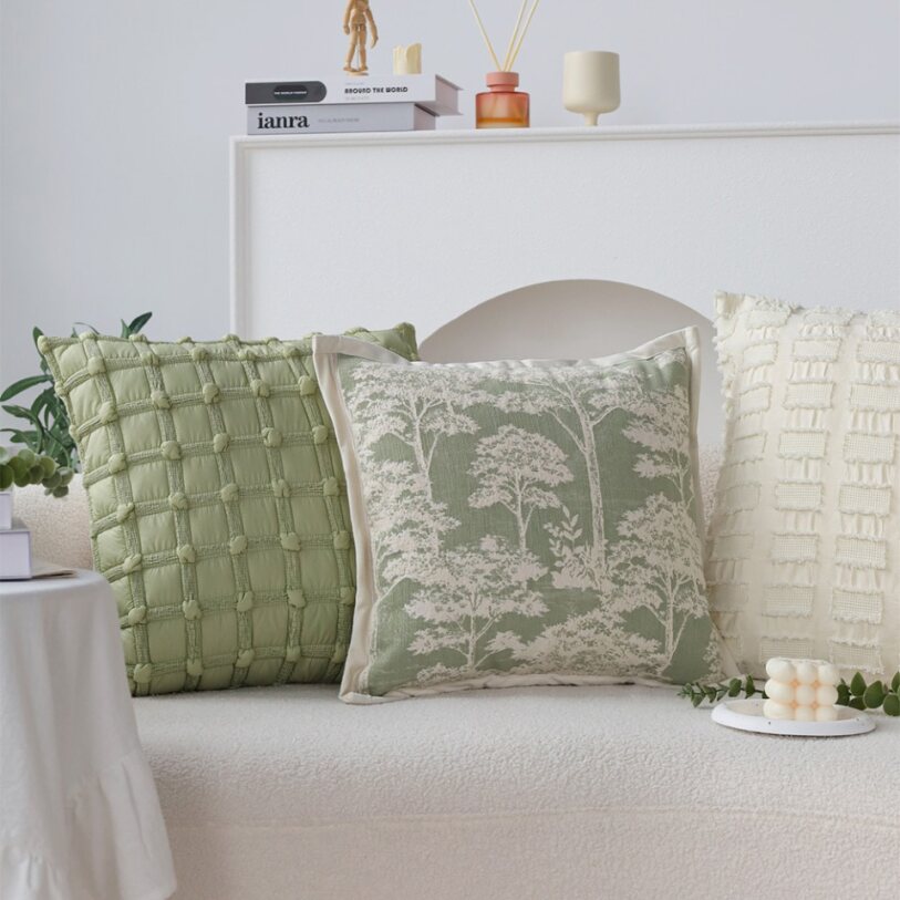 Pack of 2 18"x18" Luxurious Textured Decorative Throw Pillow Set optional of inserts