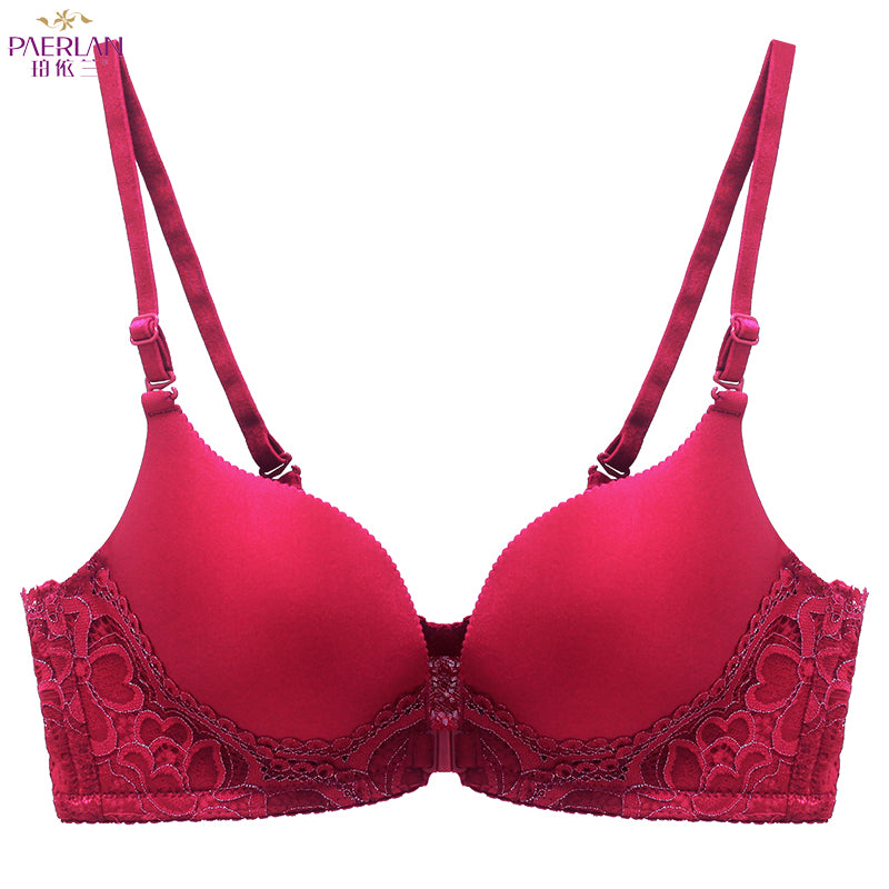 Women Front Buckle Sexy Push up Bra