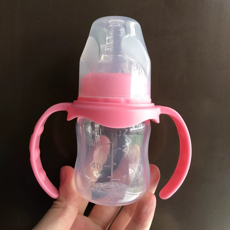 Newborn Baby Silicone Pp Infant Drinking Mini Drop-Resistant Small Feeding Bottle