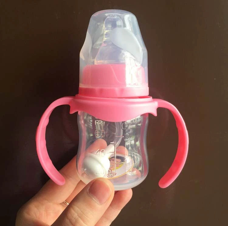 Newborn Baby Silicone Pp Infant Drinking Mini Drop-Resistant Small Feeding Bottle
