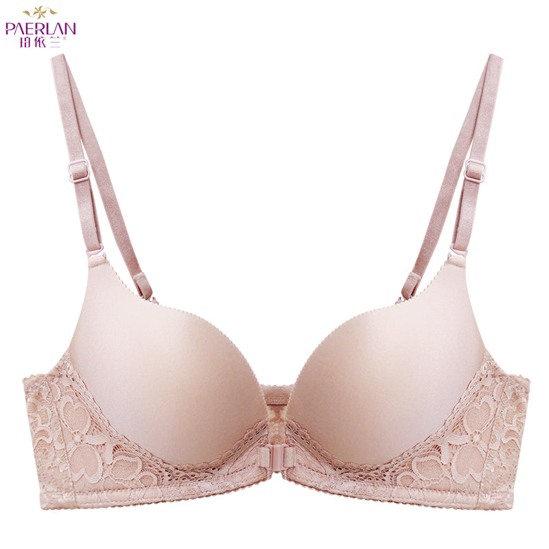 Women Front Buckle Sexy Push up Bra