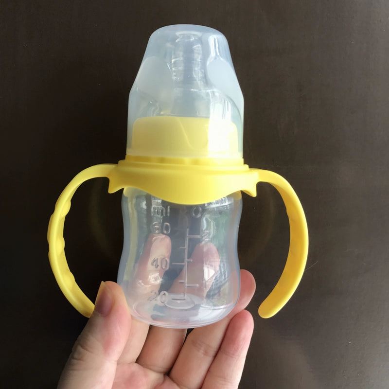 Newborn Baby Silicone Pp Infant Drinking Mini Drop-Resistant Small Feeding Bottle