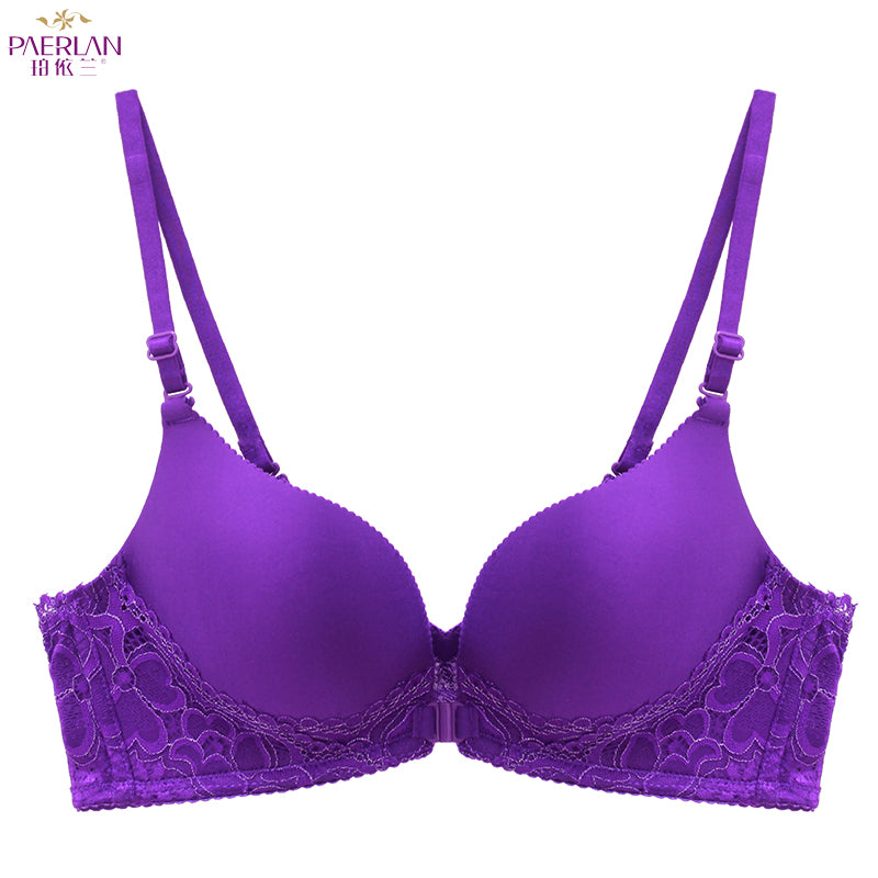 Women Front Buckle Sexy Push up Bra