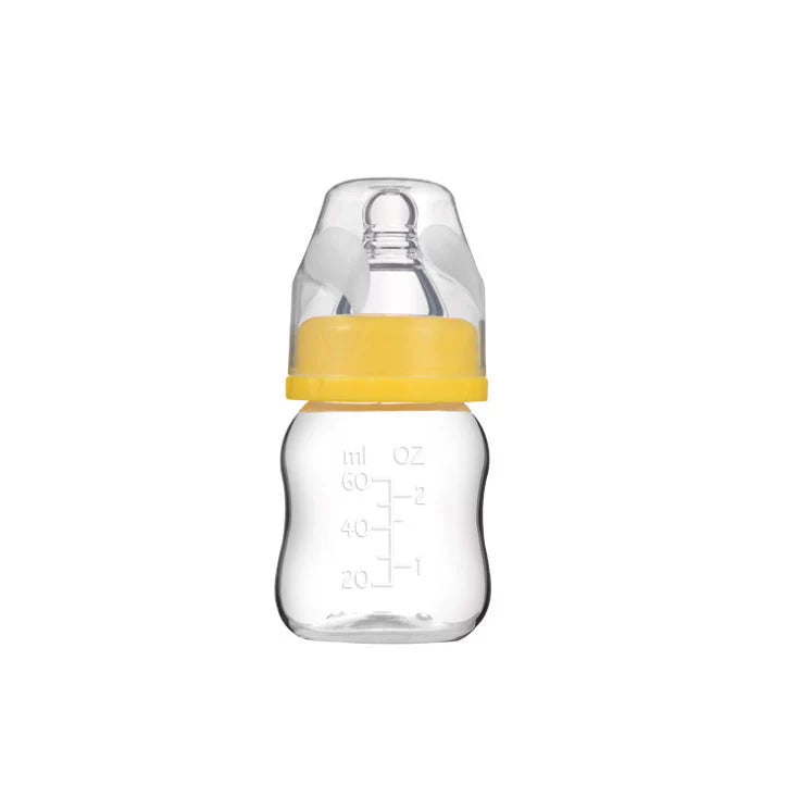 Newborn Baby Silicone Pp Infant Drinking Mini Drop-Resistant Small Feeding Bottle