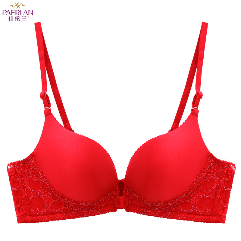 Women Front Buckle Sexy Push up Bra