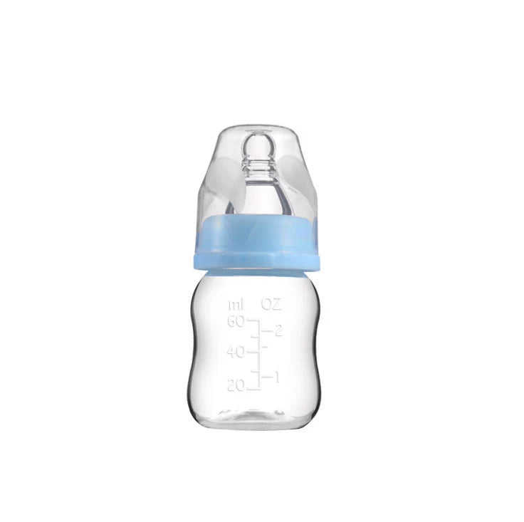 Newborn Baby Silicone Pp Infant Drinking Mini Drop-Resistant Small Feeding Bottle