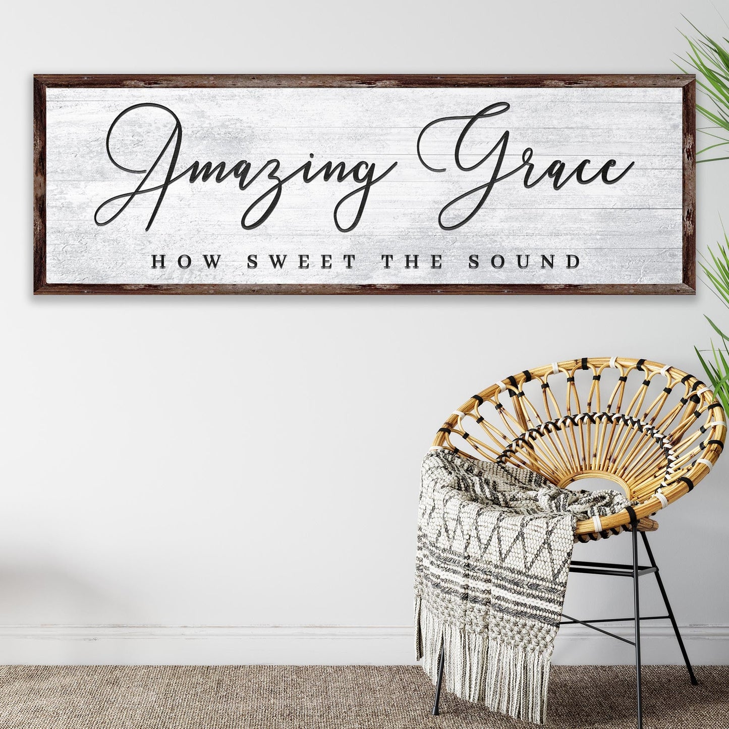 Amazing Grace How Sweet The Sound Sign