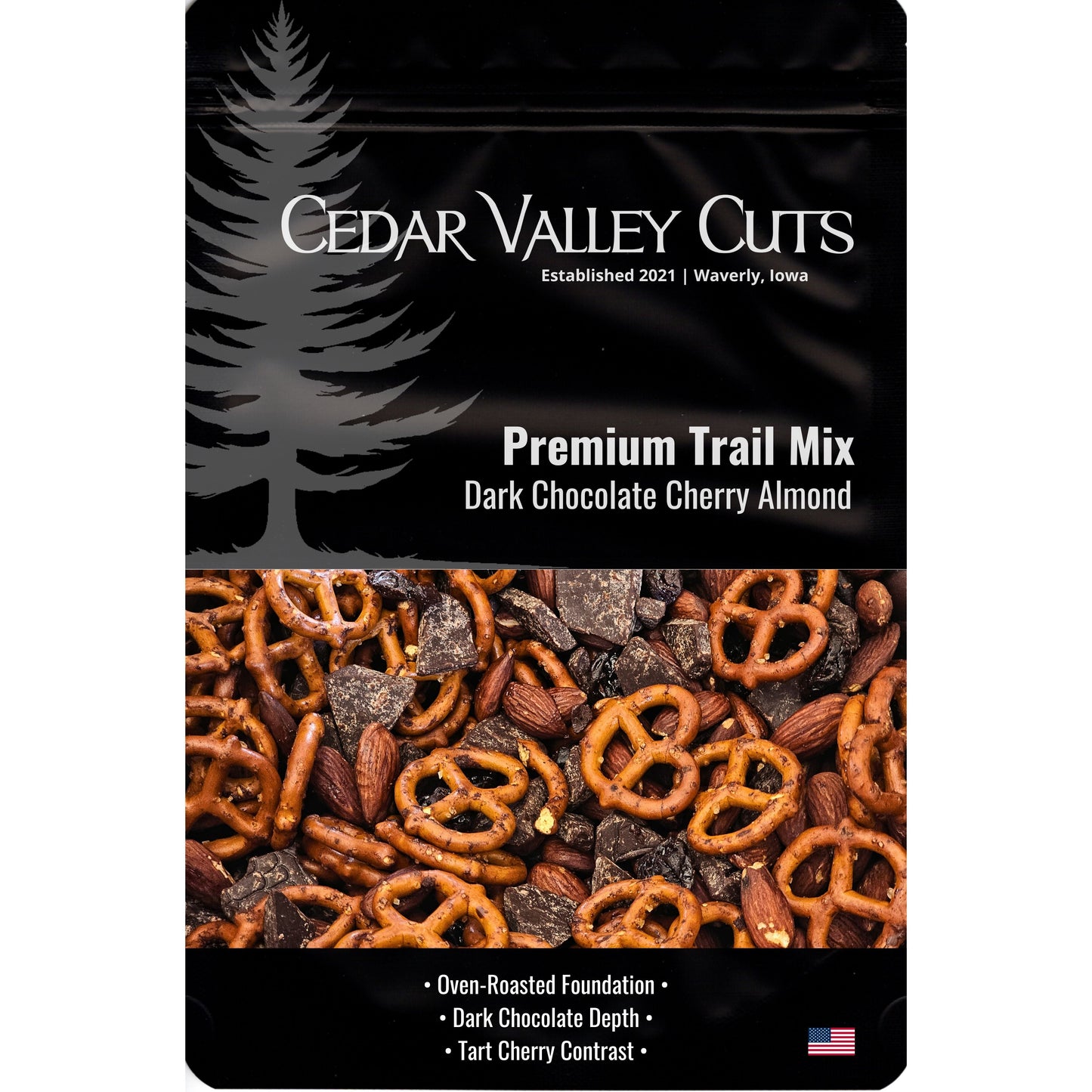 Dark Chocolate Cherry Almond Premium Trail Mix