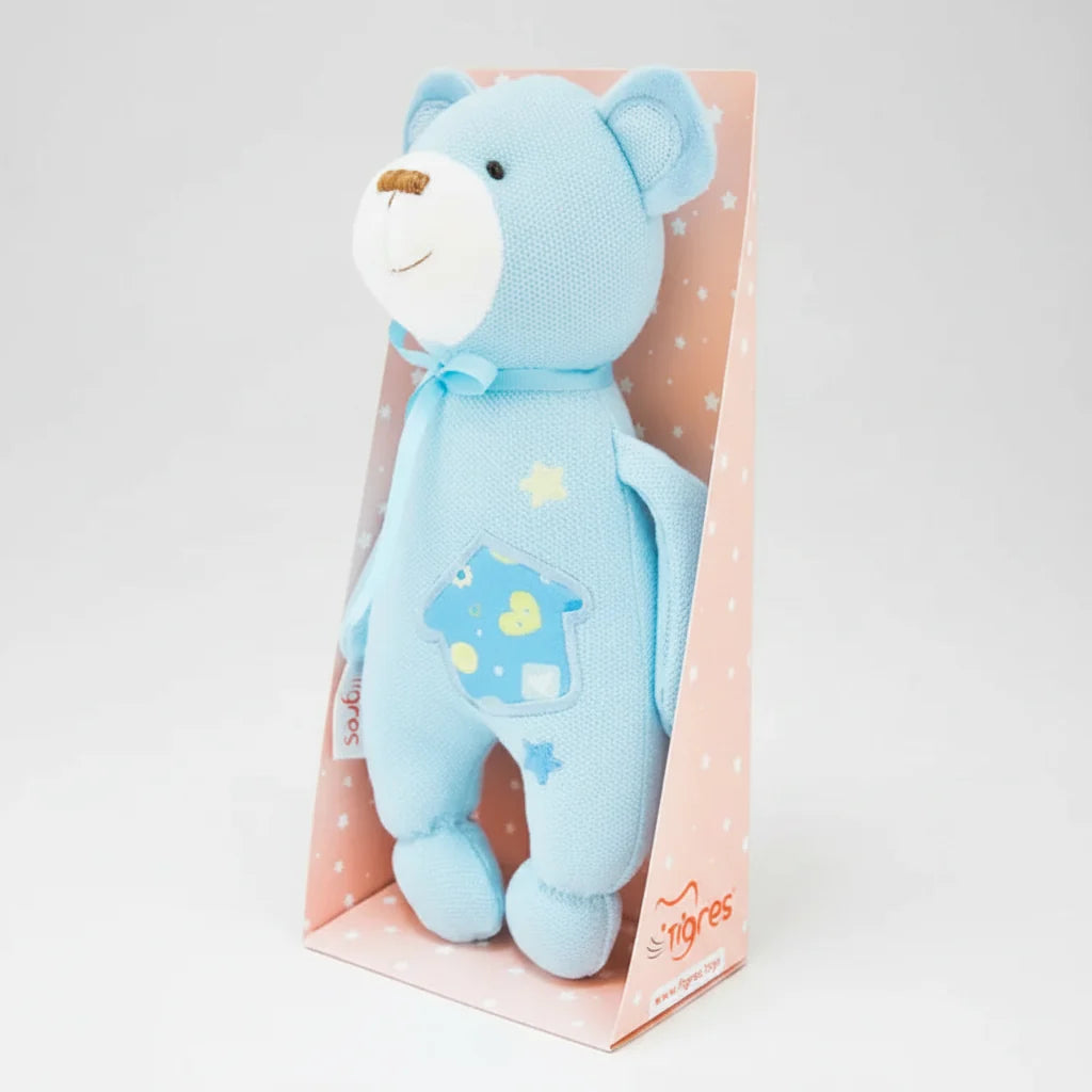 “Star” Soft Baby Plush Toy — Bear (Мягкая игрушка для малышей «Звёздочка» — Медвежонок)
