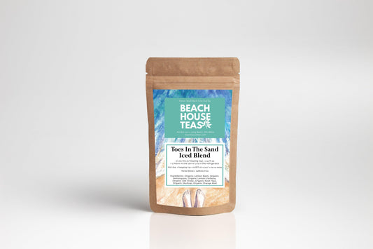 Toes In The Sand Iced Blend Lemon Verbena Herbal Tea