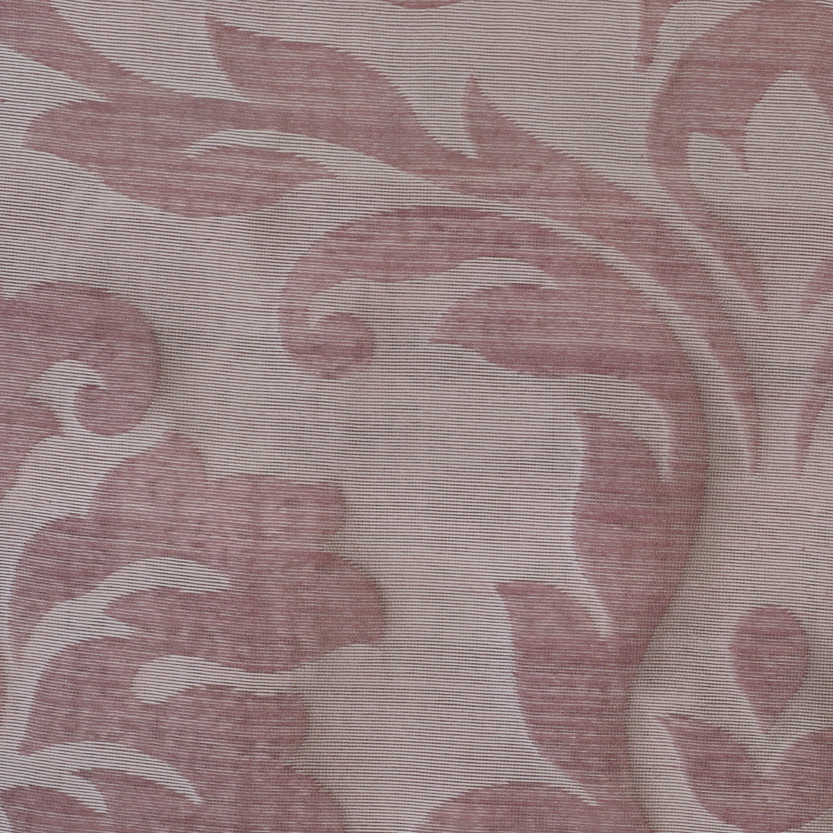 VENETIAN - 110" LINEN BLENDED DAMASK DRAPERY & WINDOW CURTAIN