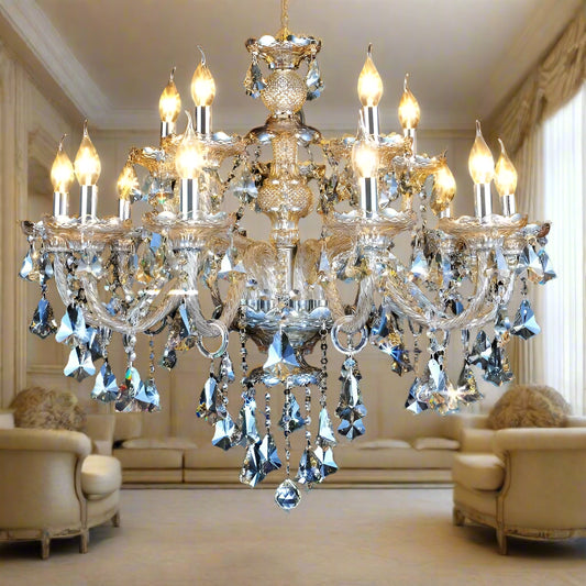 Modern Luxury Crystal Led Chandelier