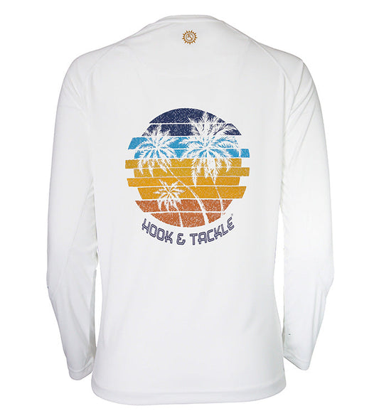 Women's Swaying Palms L/S UV Sun Outdoor Shirt