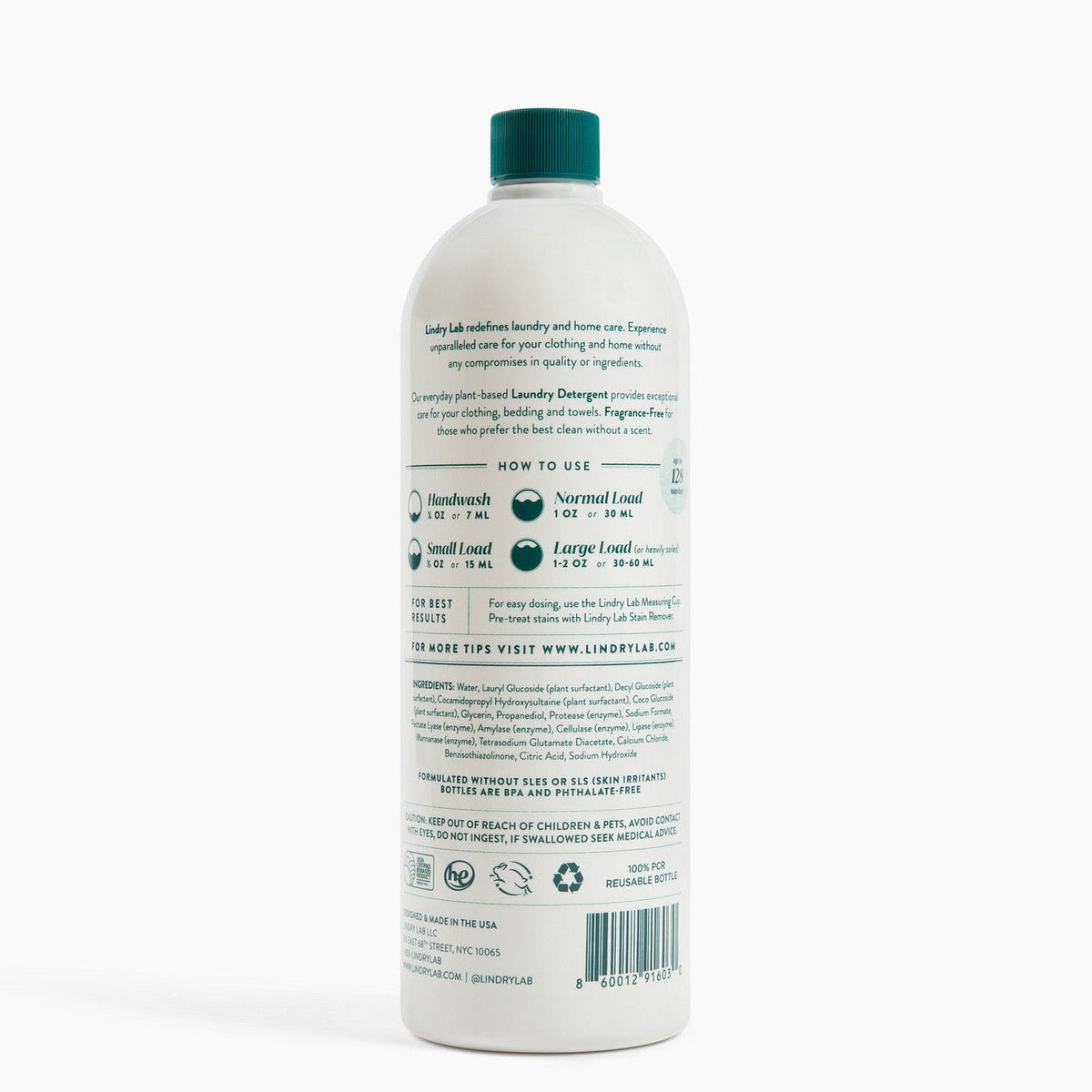 Laundry Detergent | Fragrance-Free - Case of 6 (32oz)