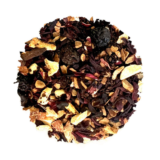 West Peak Yuletide Black Herbal Tea
