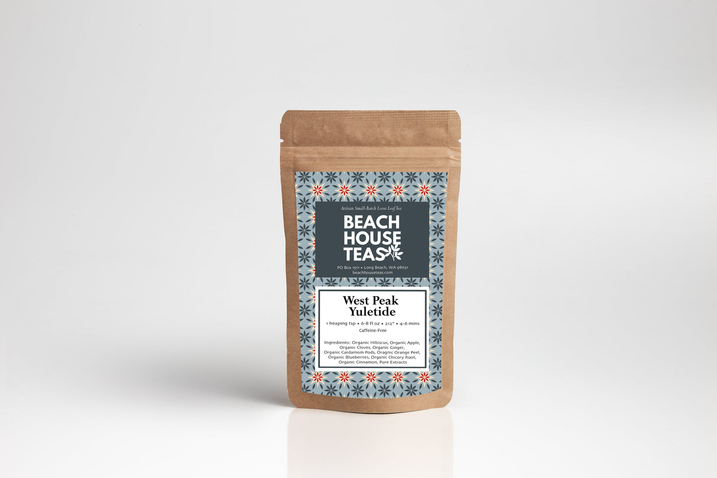 West Peak Yuletide Black Herbal Tea