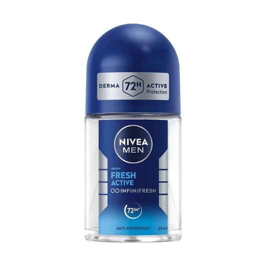 Nivea Men Fresh Active Deodorant Roll-On for Men 25 ml