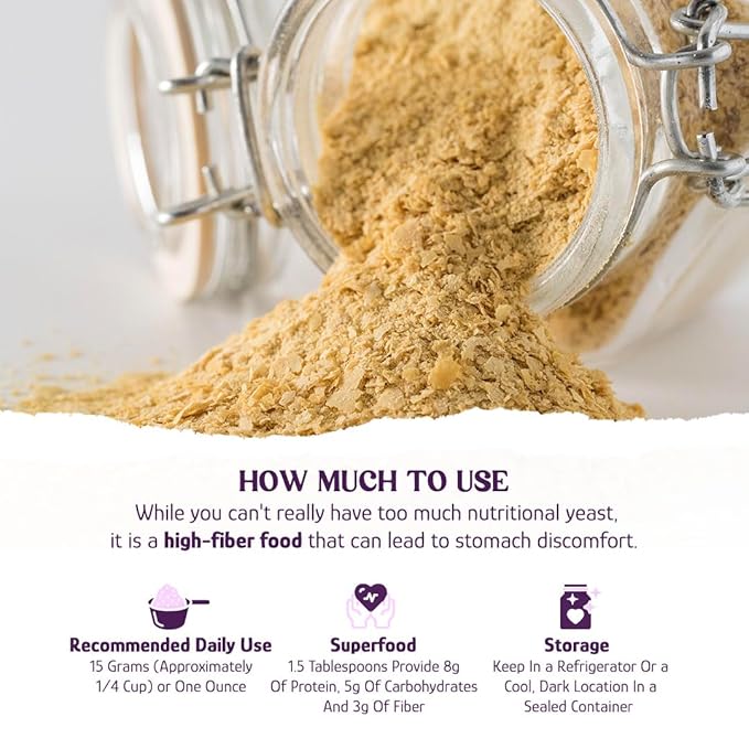 Yeast Flakes, Nutritional w/B-12, Red Star