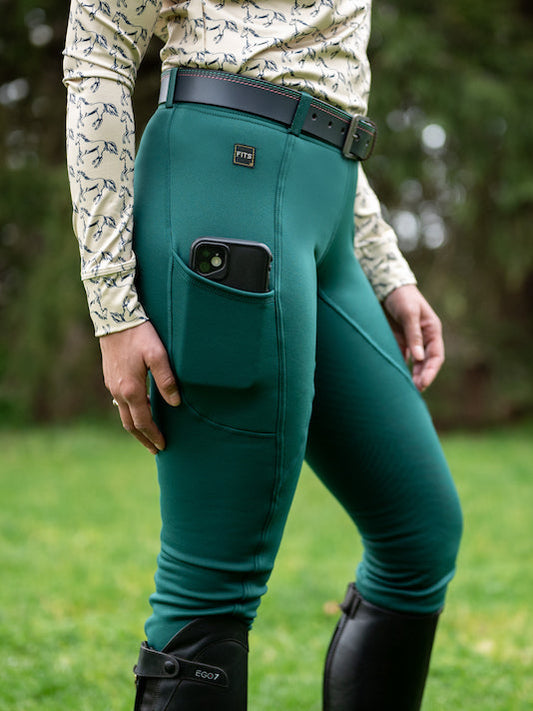 ThermaMAX TechTread Winter Full Seat Breech w/ 2 Pockets Riding Pants
