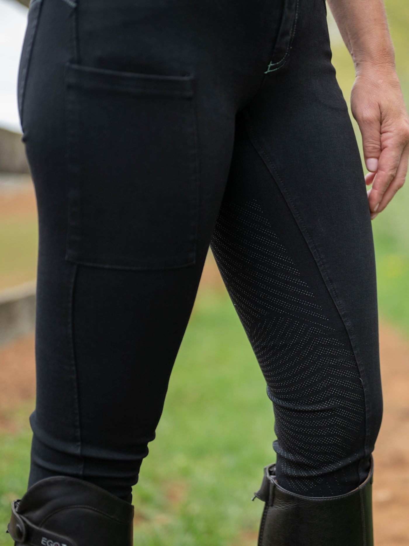 Denim Full Seat Tread Breech Riding Pants