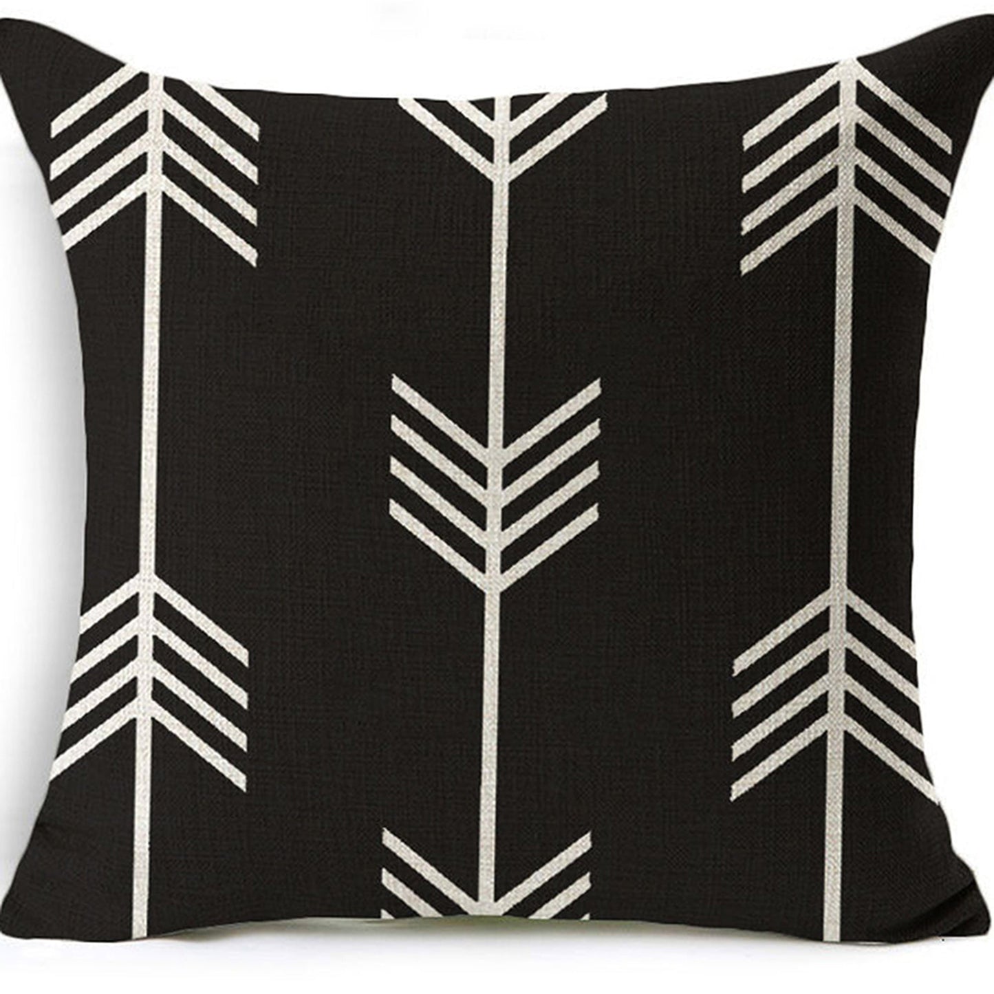 Throw Pillow Cover with 450g Insert, geometric, 18X18, Decorative Cushion – Fancy & Stacy