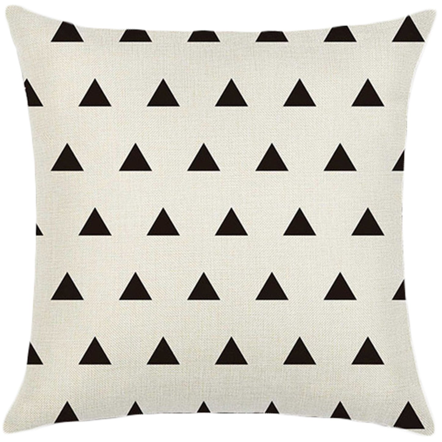 Throw Pillow Cover with 450g Insert, geometric, 18X18, Decorative Cushion – Fancy & Stacy