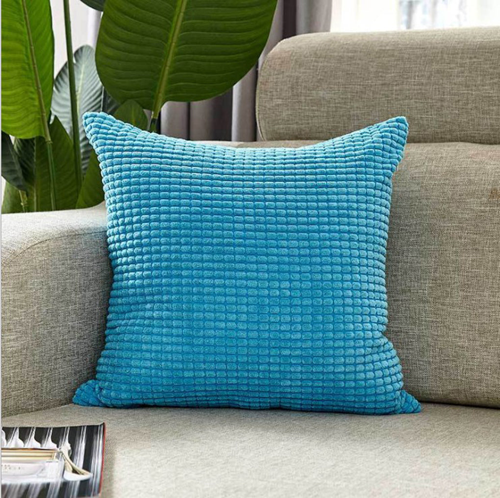 3-Piece Coordinated Pillow Bundle with Inserts – square throw Pillows AND Inserts  3 blues in 2 sizes options – Fancy & Stacy