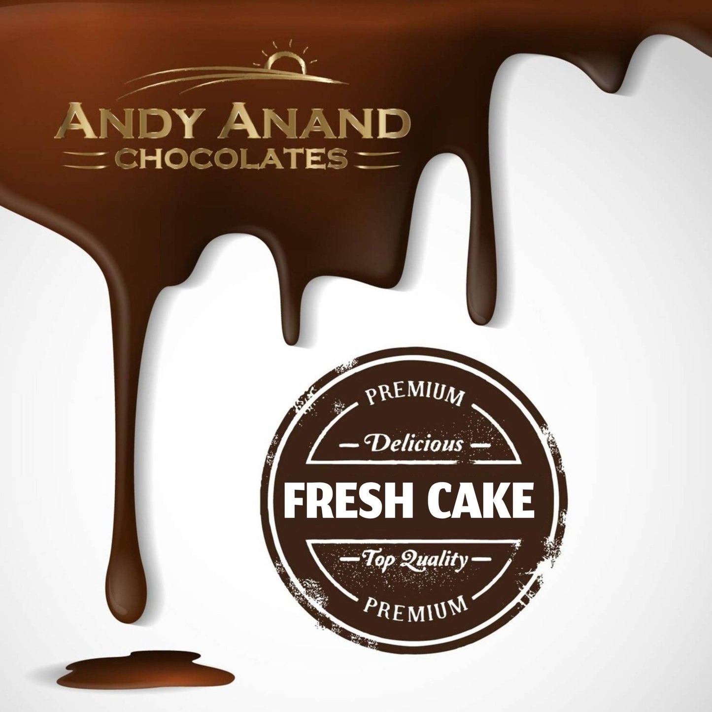 Andy Anand Sugar Free White Chocolate Cake, Topped with Strawberry (2.5 lbs) Enjoy the amazing taste of a classic  Cake without the sugar! Perfect for guilt-free celebrations