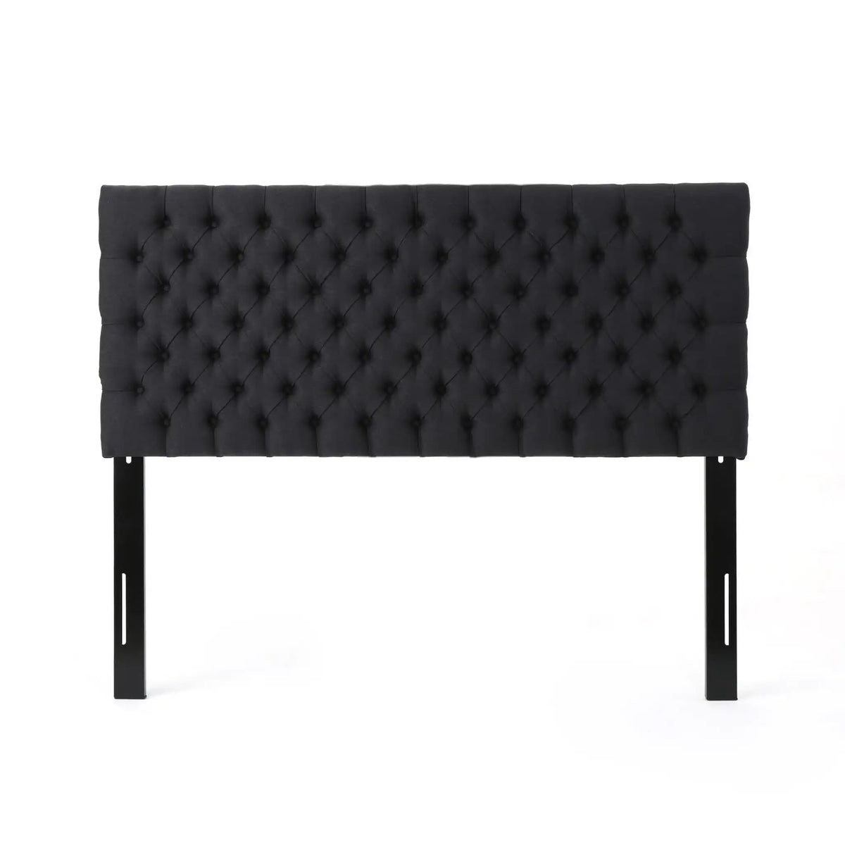 Annecy Contemporary Upholstered Headboard with Diamond Tufting and Adjustable Height - Queen