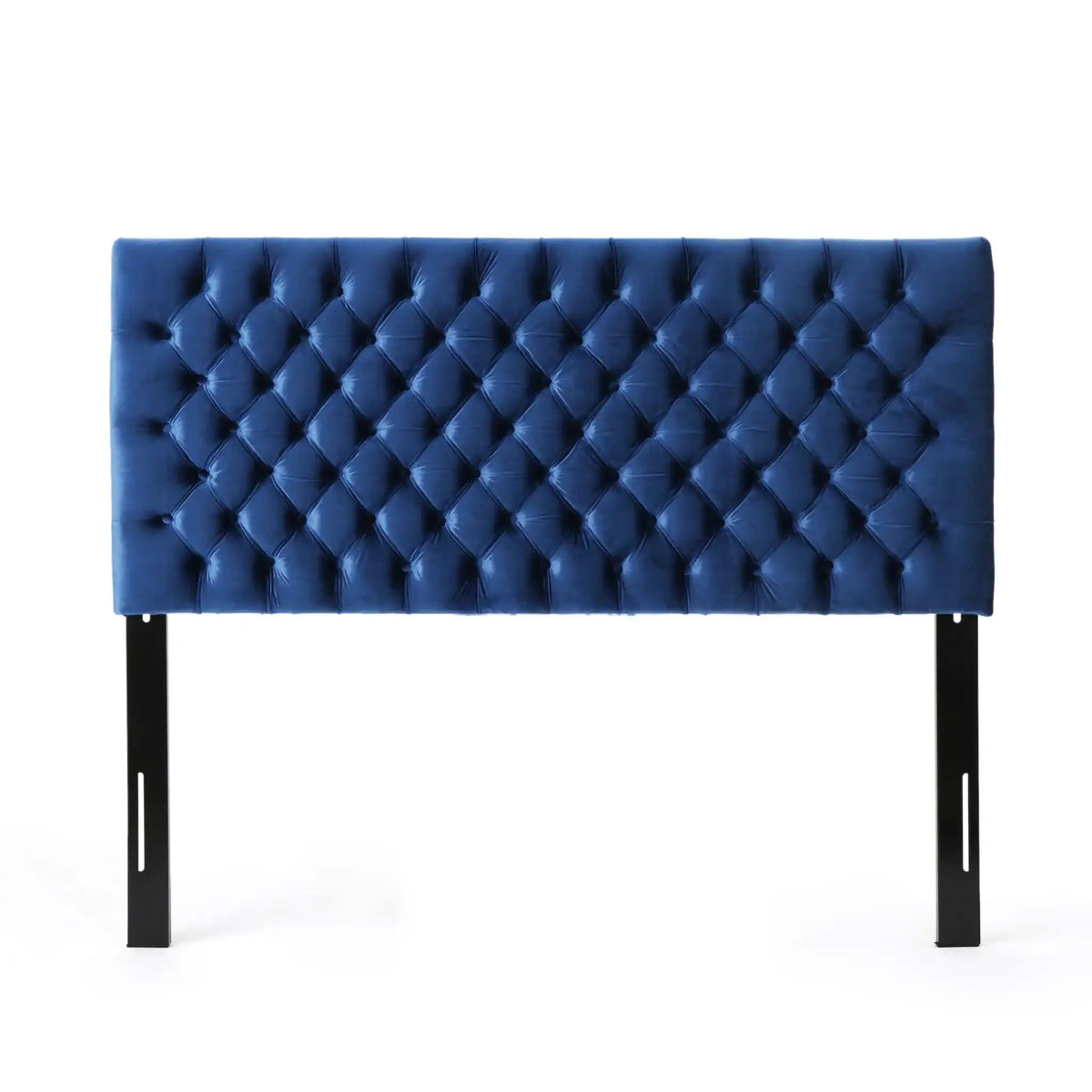 Annecy Contemporary Upholstered Headboard with Diamond Tufting and Adjustable Height - Queen