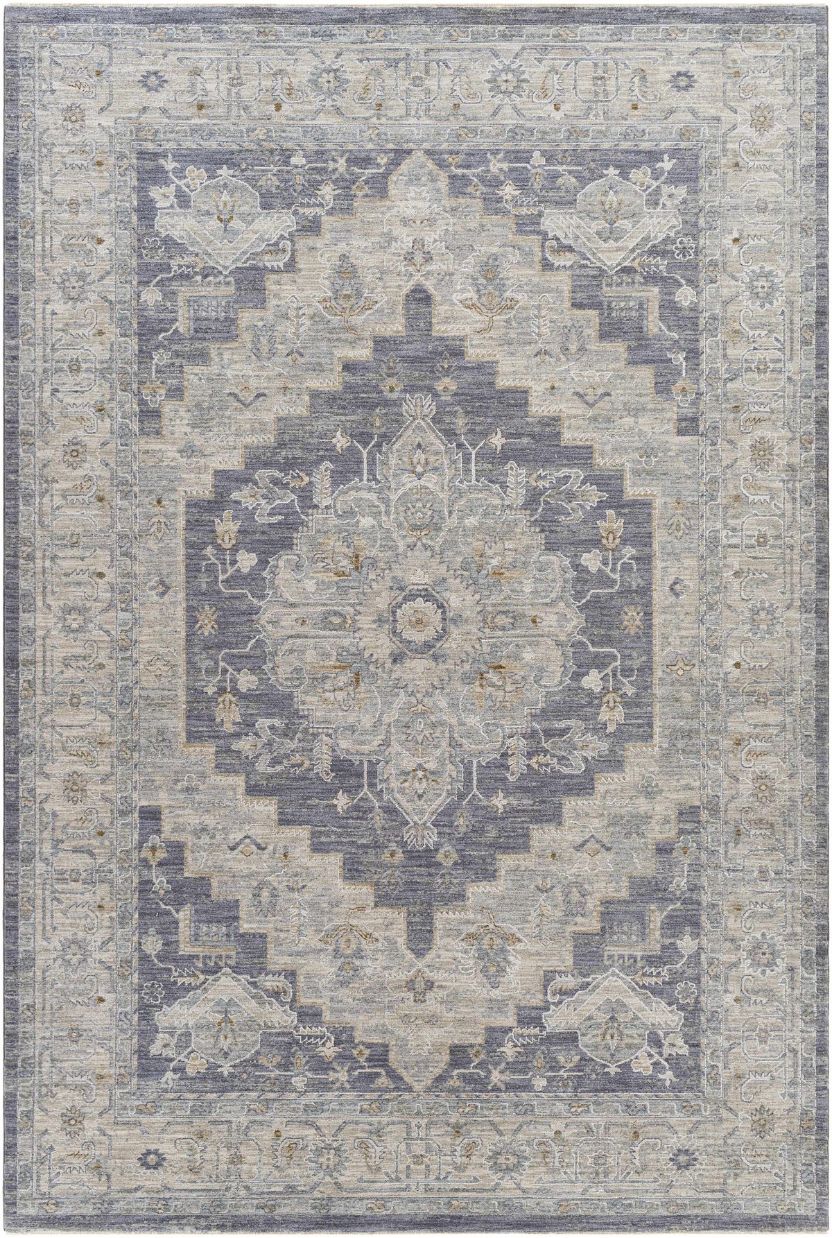 Sema Blue Medallion Rug