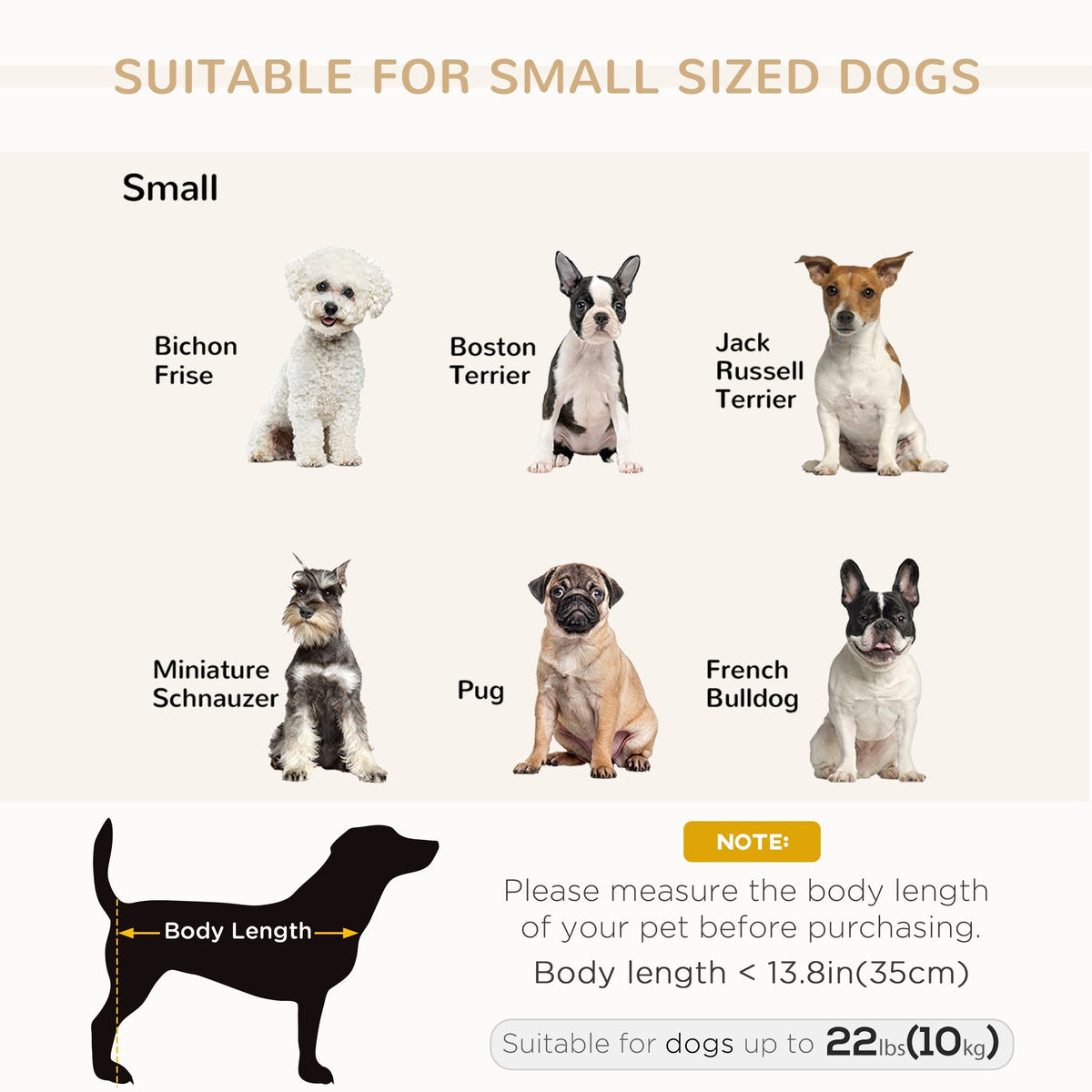 Luxury Dog Bed with Hidden Storage - Small Dogs