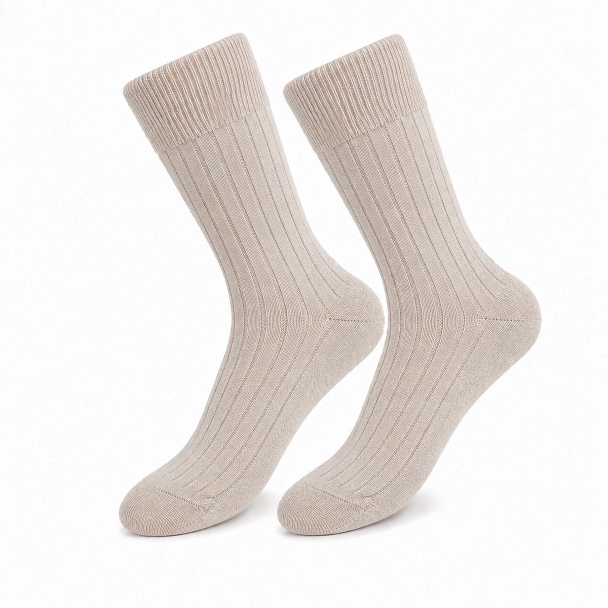 75% Extra-Fine Merino Wool & 25% Silk Women's Socks. 1 Pair. Made in Italy.